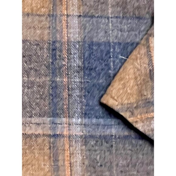 Valor Collective Plaid Flannel Shirt S Soft 2 Pocket Boho Comfortable - Picture 14 of 16